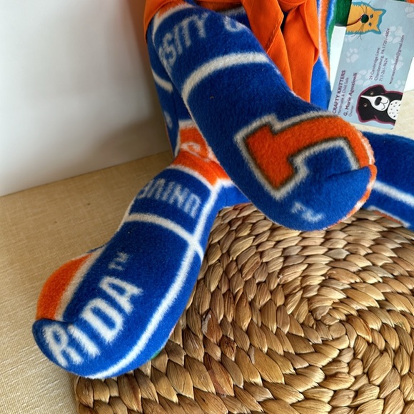 University of Florida Gators Handmade Stuffed Dog - New - Picture 4 of 8